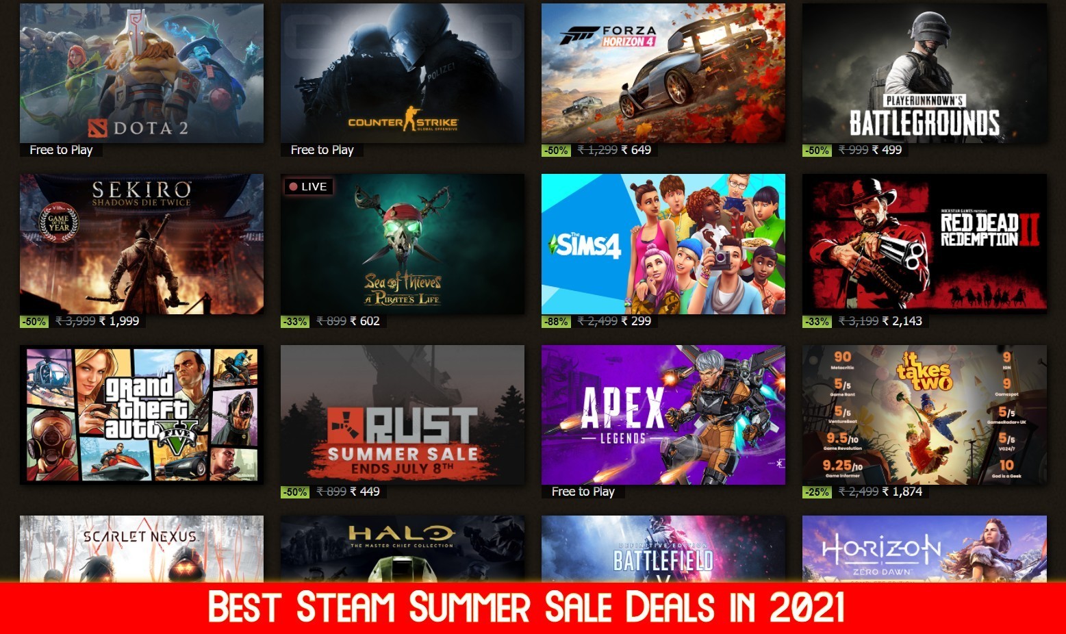 steam summer sale 2021